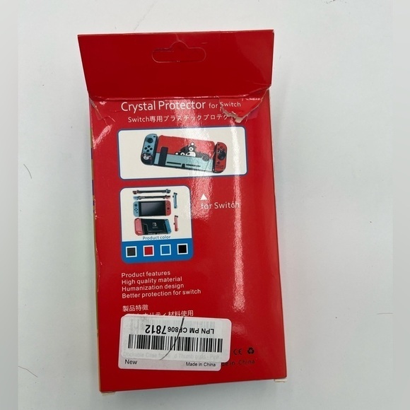 Dazzling Times Dockable Nintendo Switch Case With Thumb Caps-Pink New - Picture 2 of 7